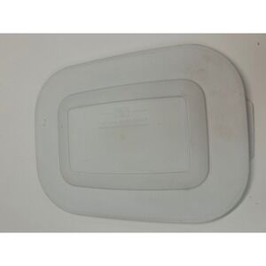 Corning Ware Casual Elegance Lid 13x9.25 White  Replacement Cover Bakeware